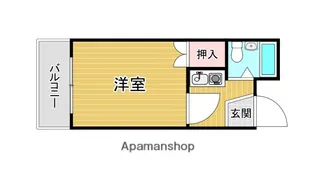 ジャルダンイチカワ【4階】の間取り