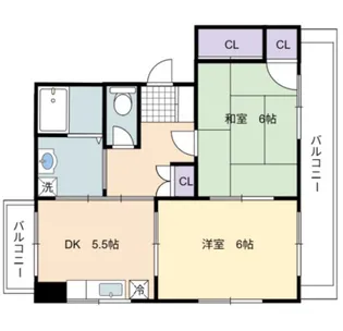 菱明ビル【402号室号室】の間取り