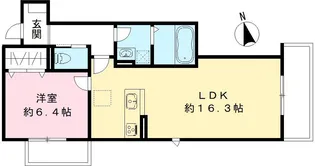 ARIETTA【203号室号室】の間取り