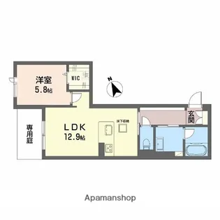 Olivecourt【1階】の間取り