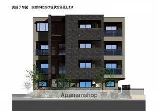 ペルル段原南【1階】の外観