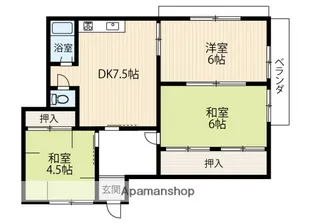 永田ビル【3階】の間取り