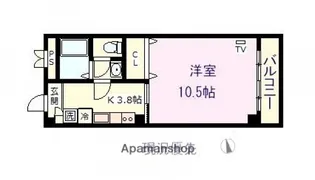 フォーリーフ【2階】の間取り