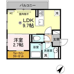 アネックス伍番館【2階】の間取り