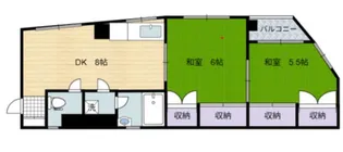 第2迫田ビル【501号室号室】の間取り