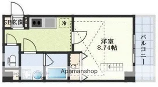 XSELL YAGA【4階】の間取り