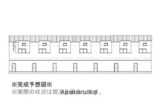 廿日市市アパート【1階】の外観