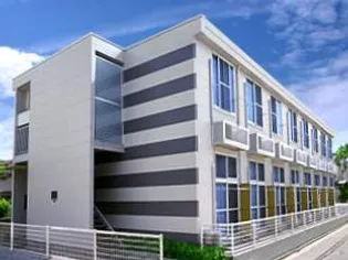 レオパレスヴィラ浜田【1階】の外観