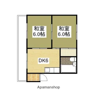 松田ビル【2階】の間取り