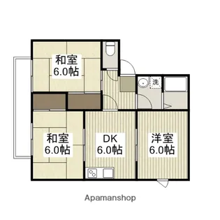 シャトレ87【2階】の間取り