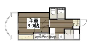 緑樹園コーポ【1階】の間取り