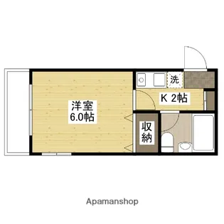 Kハウス【2階】の間取り