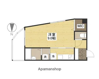 コーナービル【3階】の間取り