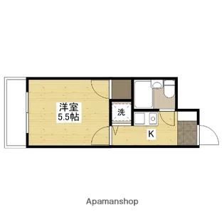 キャステール西川口【8階】の間取り