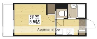 グリンハウス三篠【903号室】の間取り
