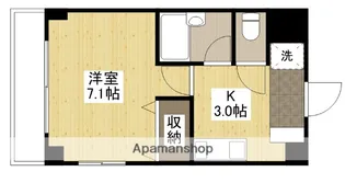 コンフォート天満川【2階】の間取り