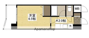 プライム出島【6階】の間取り