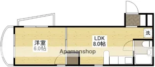 ヴィラ旭【3階】の間取り