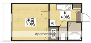 エコーハイツ【1階】の間取り
