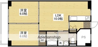 ロータスビル【9階】の間取り