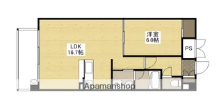 エーデルワイス西原【1階】の間取り