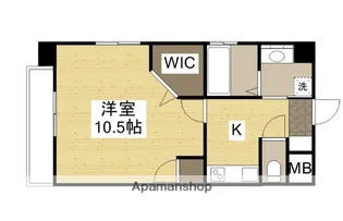 パークフラッツ土橋【4階】の間取り
