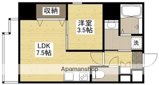 KATAYAMABLDG22【3階】の間取り
