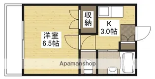新庄リバービル【4階】の間取り