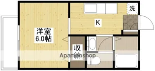 パナソフィー牛田【2階】の間取り