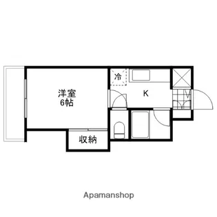 峰ガーデン【3階】の間取り