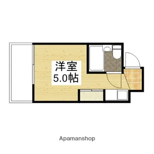 ユリ八丁堀【4階】の間取り
