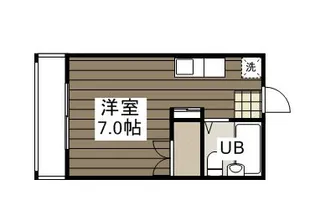 アンシャンテ住吉【8階】の間取り