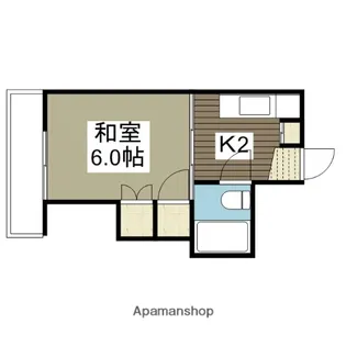 COMFORT AKEBONO【4階】の間取り