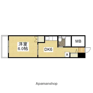 第2原本ビル【2階】の間取り