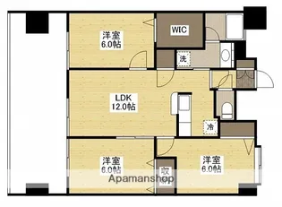 フラットリア春日【8階】の間取り