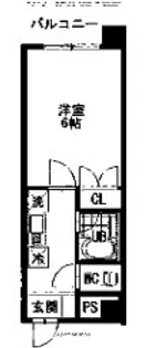 プリメゾン福山木之庄【414号室】の間取り