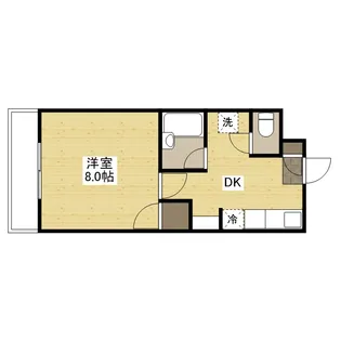 パラツイーナ光南【2階】の間取り