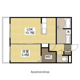 アドリアーナ【2階】の間取り