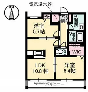 タムタムグラン【3階】の間取り