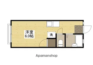 ヴィラ西町【2階】の間取り