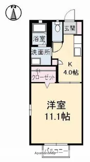 クレスト22 C棟【2階】の間取り