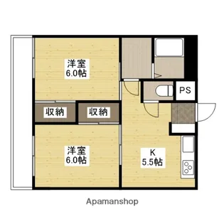 田中マンション【302号室】の間取り