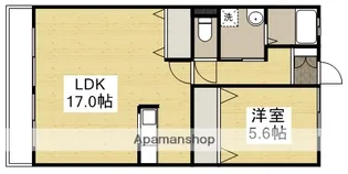 エトワール湯野【1階】の間取り