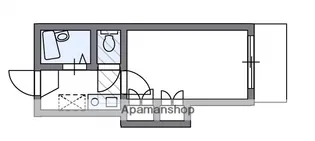 レオパレス南本庄【2階】の間取り