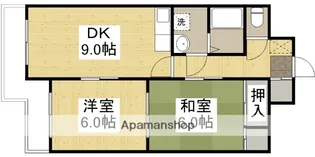 エーデルハイムK【206号室】の間取り