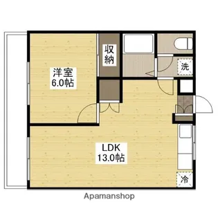 ピュアチャイルド【103号室】の間取り