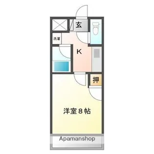 プリメゾン福山本庄【2階】の間取り