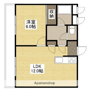 パンプキン【105号室】の間取り