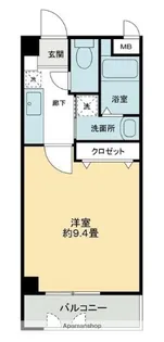 フィネス三之丸【4階】の間取り
