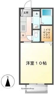 ウェル上加茂【2階】の間取り